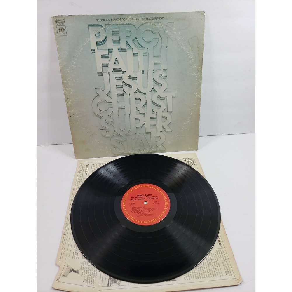 Percy Faith – Jesus Christ, Superstar LP - Columbia - C 31042 G/VG R8